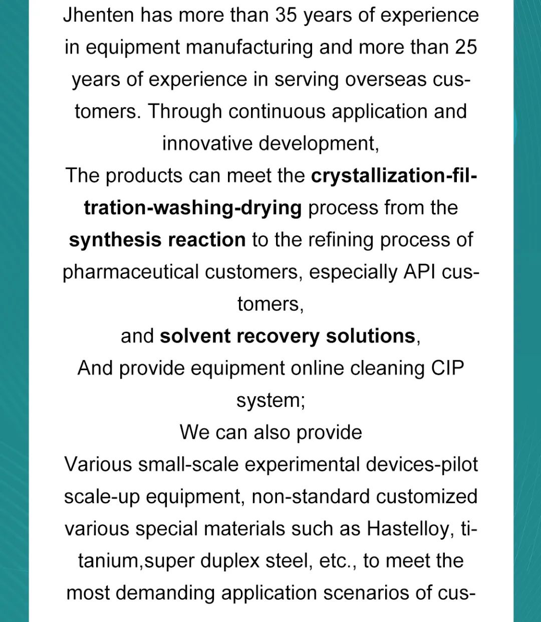 Jhenten Machinery  invites you to CPHI & PMEC China 2023！(圖6)